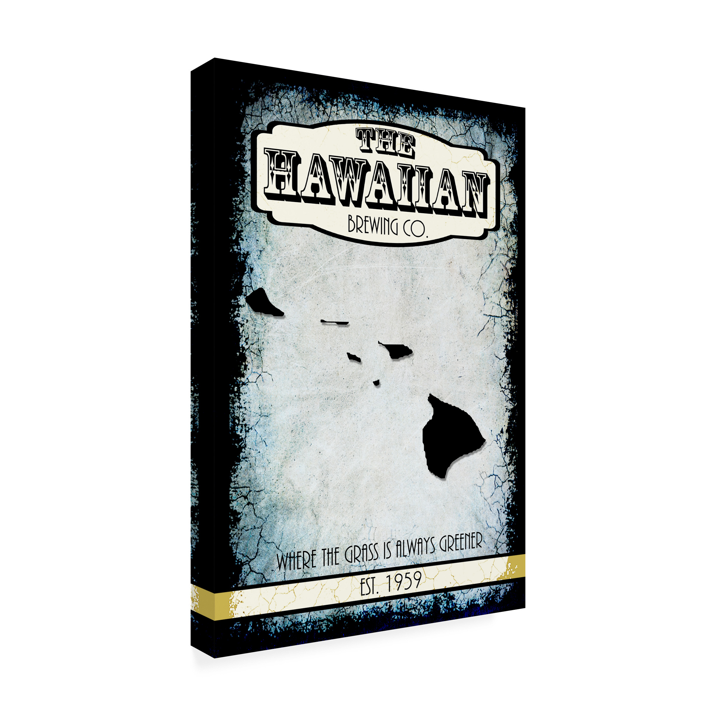 LightBoxJournal 'States Brewing Co Hawaii' Canvas Art