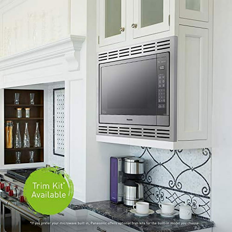 Panasonic 2.2 Cu. Ft Microwave Oven, 1250W, Stainless Steel Panasonic 2.2 Cu. Ft Microwave Oven, 1250W, Stainless Steel