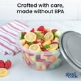 thumbnail image 6 of GoodCook Extra Large Bowl Food Storage Containers, 2 Pack, BPA-Free, Dishwasher Safe, 6 of 10