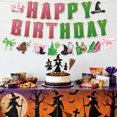 thumbnail image 4 of Banner de cumpleaños Neyeidru Wicked Happy Birthday Witch Theme, 4 of 7