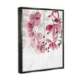 thumbnail image 3 of Stupell Industries Modern Pink Botanical Leaves Botanical & Floral Painting Black Floater Framed Art Print Wall Art, 17 x 21, 3 of 9