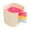Multicolor, variant on Lssam 6-Piece Dipping Sauce Plates Set with Stackable Holder Box, Multi-Use Serving Trays for Condiments, Snacks, Dried Fruits, and Party Platters, Plastic BPA-Free Dish Containers