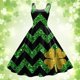 thumbnail image 1 of WILLBEST Vestidos de Mujer Vestido de Fiesta Formal de Graduación sin Mangas Hasta La Rodilla Estilo Retro con Corte En A y Vuelo Grande, 1 of 3