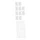thumbnail image 5 of Phenofice 15Ud Practical Adhesive Flag Poles White Plastic for Car Window Decoration, 5 of 8