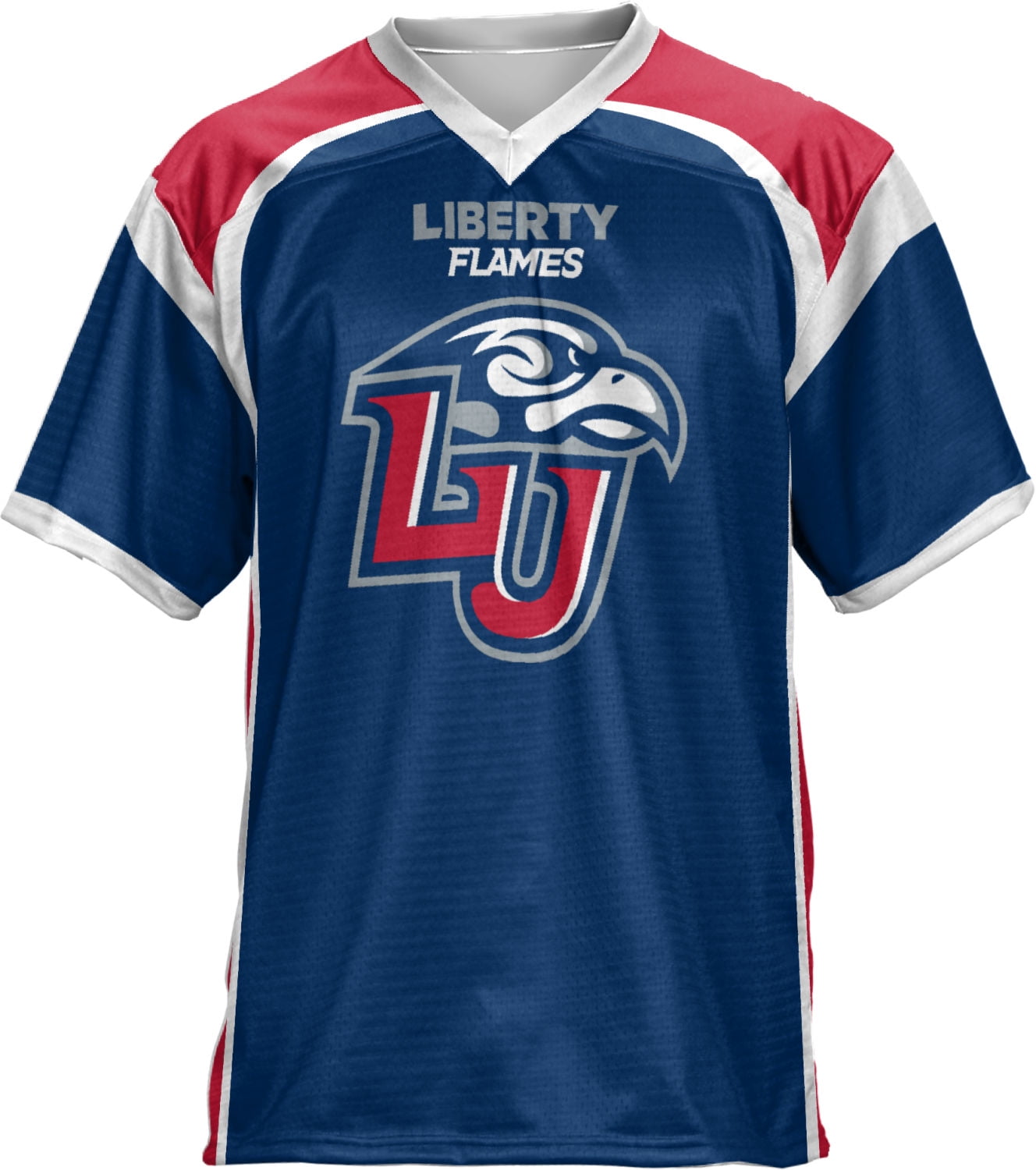 ProSphere Men's Liberty University Red Zone Football Fan Jersey