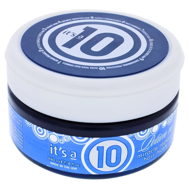 Mascarada Its A 10 Potion 10 Miracle Instant Repair Hair Mask Mascarada Unisex 8 oz