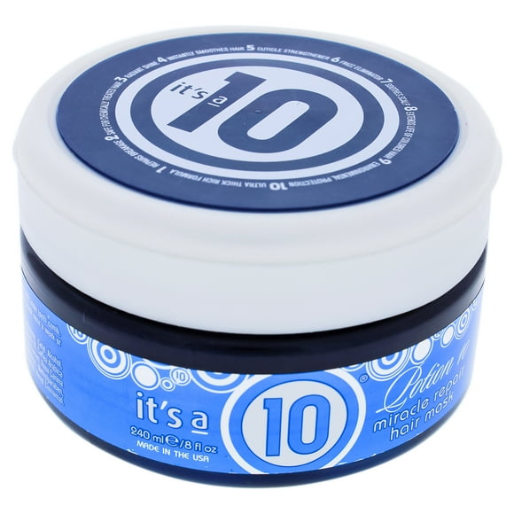 Mascarada Its A 10 Potion 10 Miracle Instant Repair Hair Mask Mascarada Unisex 8 oz