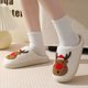 thumbnail image 1 of Zapatillas de ciervos de Navidad, zapatillas cálidas para interiores, zapatillas de dormitorio para mujeres y hombres para invierno Wdftyju  Tenis De Mujer Tenis De Hombre, 1 of 8