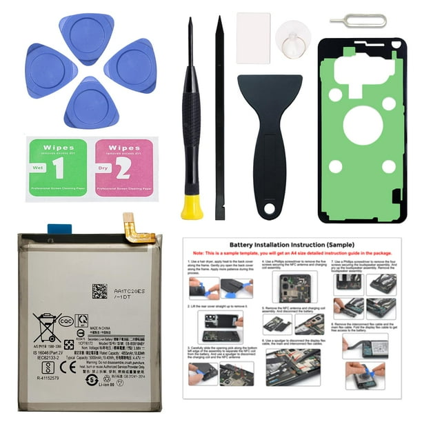 Bateria MAXSHARKS EB-BS918ABY para Samsung Galaxy S23 Ultra