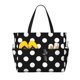 thumbnail image 1 of Fotbe Black and White Polka Dot Bolsa de Viaje para Playa - Resistente al Agua, Bolsa Tote de Gran Capacidad y Ligera con 7 Bolsillos para Mujeres y Hombres, 1 of 7