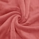 thumbnail image 4 of Cobertor Ligero Liso MELOCOTTON HOGAR Matrimonial Hotelero Coral, 4 of 5