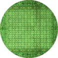 thumbnail image 1 of Ahgly Company Indoor Round Persian Green Traditional Area Rugs, 8' Round, 1 of 1