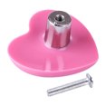 thumbnail image 2 of ZheElen 10x Add Elegance To Furniture With Heart Shaped Drawer Knobs Easy Installation white 1Set, 2 of 6