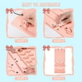 thumbnail image 6 of Xiyztok Headband Holder Hair Bows Organizer Headband Holder Wall Hanging Space Saving Hair Clip Storage Hanger with felt bands, 6 of 9