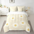 thumbnail image 2 of Erosebridal Vibrant Daisy Bedding King Size, Groovy Flower Bedding Sets King Size, Teens, Reversible 7 Pieces, 2 of 5