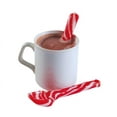 thumbnail image 3 of Peppermint Flavored Candy Cane Spoons 6-ct, Festive Holiday Treats for Hot Cocoa, Coffee, Stocking Stuffers, Christmas Gift Baskets (2 Pack) With Free Mini Pack of Snowman Marshmallows, 3 of 5