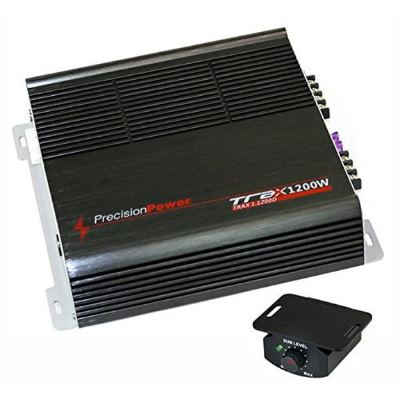 Two Channel High Performance Class AB Car Amplifier Bridgeable w/Subwoofer Remote Control w/Subsonic Filter Stable down to 2 Ohms