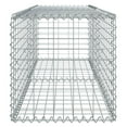 thumbnail image 2 of vidaXL Panier à Gabion avec Couvercle 200x50x50 cm Fer Galvanisé, 2 of 5