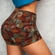 thumbnail image 4 of Fotbe Coffee Stamp Shorts Sin Costuras – Shorts Deportivos de Cintura Alta para Mujer, Elásticos para Gimnasio, Yoga, Running o Ciclismo-Large, 4 of 8