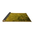 thumbnail image 2 of Ahgly Company Indoor Square Oriental Yellow Industrial Area Rugs, 4' Square, 2 of 4