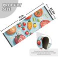 thumbnail image 5 of Yayeee Runner Rug for Bedroom 2'x6' Machine Washable Hallway Non Slip Mat, Yellow Tomatoes, 5 of 8