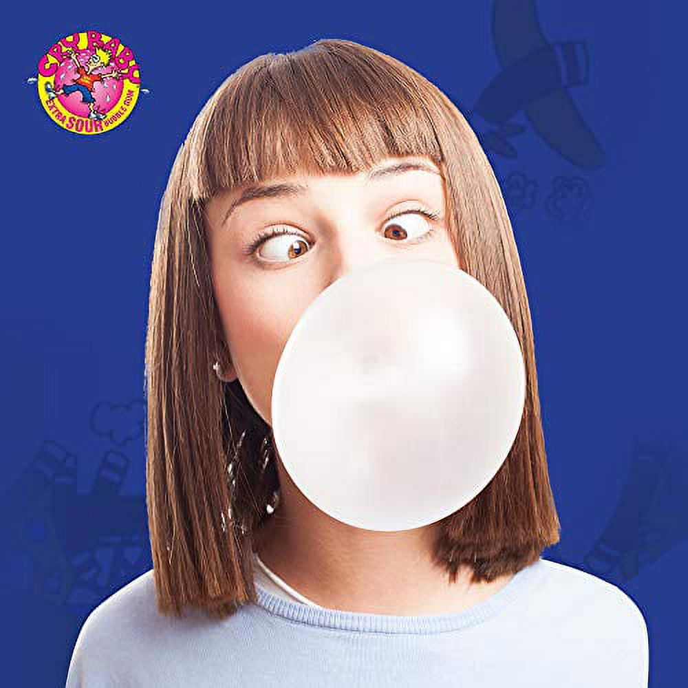 Cry Baby Nitro Sours Extra Sour Bubble Gum - 9-Ball Tube