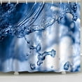 thumbnail image 4 of Water Pattern Waterproof Bathroom Shower Curtain, Machine Washable Curtain Bathroom Shower Curtain Liner Bathroom.[59.1x70.9in], 4 of 7
