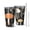 Colorful Mushroom Plant, variant on 16oz Tumblers Yellow Brown Mushroom Small Flower White Pattern Stainless Steel Vacuum Insulated Double Wall Travel Tumbler Cups Mug with Lid and Straw,Cleaning Brush for Coffee,Tea