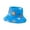 Blue, variant on hengsof Kids Hats Breathable and Cute Boys Girls Summer Bucket Travel Beach Sun Hat Cap Wide Brim for Toddler Children