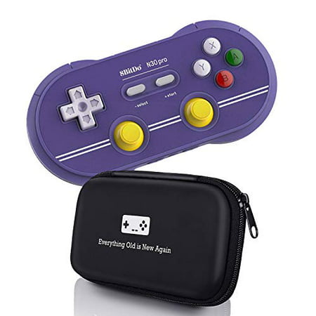 Geek Theory 8Bitdo N30 Pro 2 Controller Bundle (C Edition) - Includes BONUS Carrying Case - Updated 2019 Version - (Best Small Midi Controller 2019)