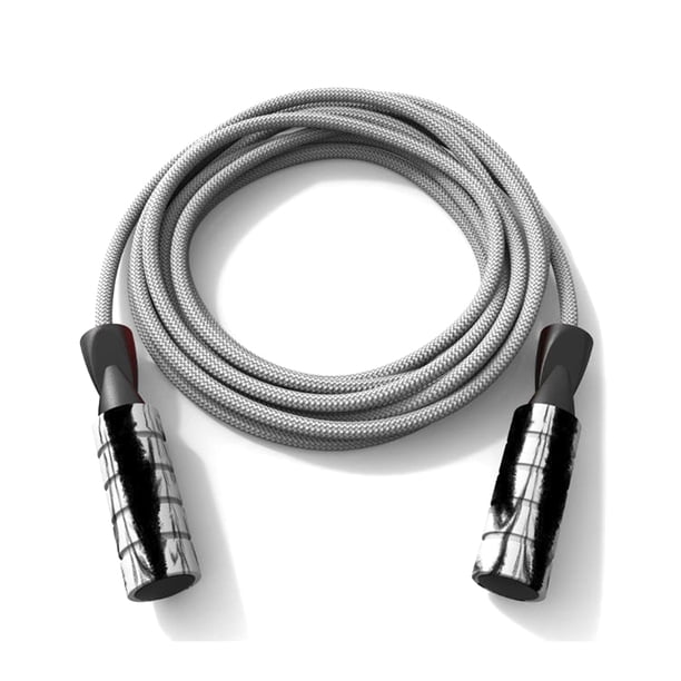 Cuerda de salto de algodón de longitud ajustable para cardio, entrenamiento de resistencia, entrenamiento de gimnasio, entrenamiento Adepaton CPB-DE-SSW1051-1