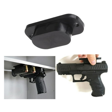Pistol Concealed Magnet Holder, 25LB Rating Handgun Magnetism Hiding Holder for Desk Bed Car