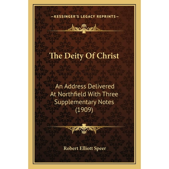 The Deity Of Christ, (Paperback)