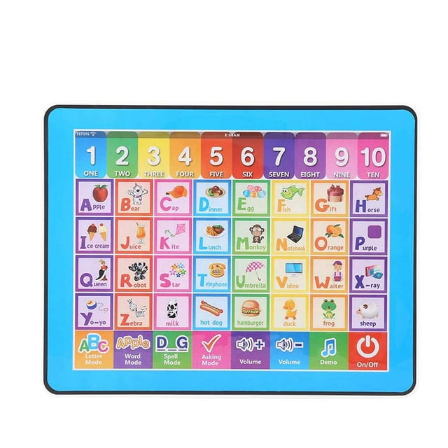 Dsseng Baby Kids Touch Screen Learning English Machine Tablet Early Educational Toy Kids Tablet Toy Learning Tablet Toy