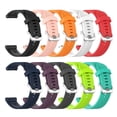 thumbnail image 4 of Correa de silicona de repuesto para reloj Garmin Forerunner 245 645 Music, color azul medianoche, 4 of 4