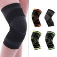 thumbnail image 5 of Outdoor Sports Knitted Knee Pads Basketball Running Straps Nylon Sports Knee Compression Pads Q2T0, 5 of 9
