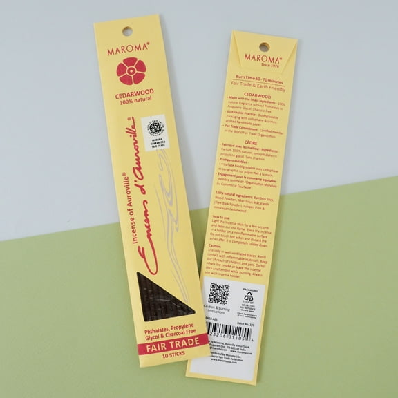Maroma EDA Incense Cedarwood 10 Stick