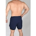 thumbnail image 7 of Exxact Sports 2 in 1 Shorts Men - Athletic Shorts with Compression Liner Men, Dry Fit Running Shorts with Phone Pocket (Navy, AM), 7 of 7