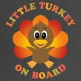 thumbnail image 2 of CafePress - Little Turkey On Board Maternity T Shirt - Maternity Dark T-Shirt, 2 of 3