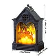 thumbnail image 3 of Hvmvliv Halloween Lantern Halloween Decor Lantern,Portable LED Candle Lantern,Simulation Lantern Flashing for Outdoor Indoor Halloween Decor Party Garden Supplies(2.04x3.7x5.94in), 3 of 6