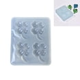 thumbnail image 2 of Four-Leaf Resin Jewelry Mold, Beginner-Friendly Silicone Craft Accessory with Effortless Demolding, 2 of 8
