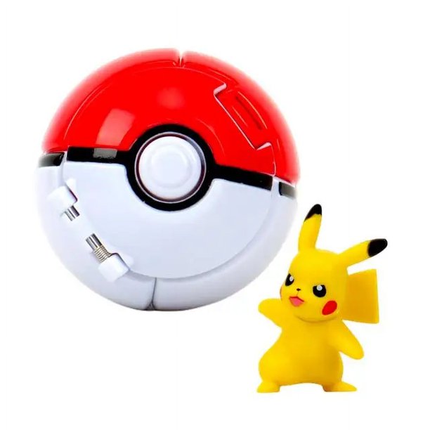 Figura de anime de Pokémon Elf Ball de 20 estilos, Pikachu, Charizard, Mew, modelo de acción, juguete de Pokémon Ball, regalo de cumpleaños para niños