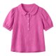 thumbnail image 4 of Neewe Womens Summer Tops Babydoll Button Short Sleeve Shirts Casual Cotton Linen Clothing Trendy 2026, 4 of 8