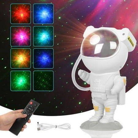 

Astronaut Galaxy Projector Sternennachtlicht Nebula Nachtlampe mit Fernbedienung