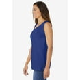thumbnail image 3 of Woman Within Plus Size Perfect Scoopneck Tank (Petite Available), 3 of 6