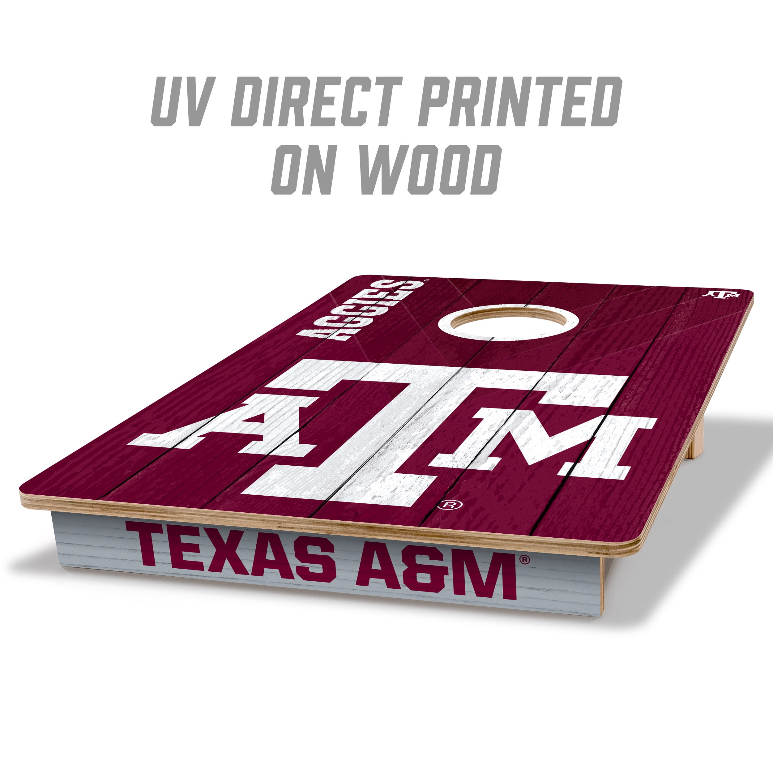 YouTheFan NCAA Texas A&M Aggies 2' x 3' Cornhole Game No Bags