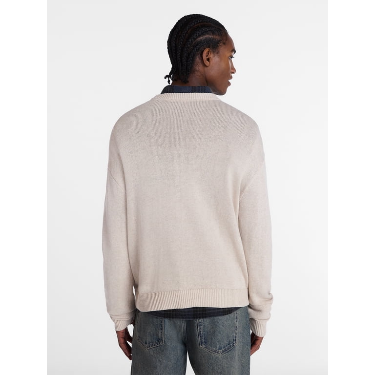 No Boundaries Men's Western Graphic Pullover Sweater photo 3