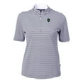 thumbnail image 2 of Women's Cutter & Buck Navy Hillsboro Hops Virtue DryTec Eco Pique Stripe Recycled Top, 2 of 3