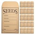 thumbnail image 1 of OUNONA 50Pcs Small Kraft Paper Mailing Envelopes for Seed Saving and Coin Storage Seal, 1 of 8
