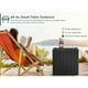 thumbnail image 4 of GUNJI 30 Gallon Small Deck Box Outdoor Waterproof Resin Storage Box Lockable Storage Container Outside Package Delivery Box (Black), 4 of 5